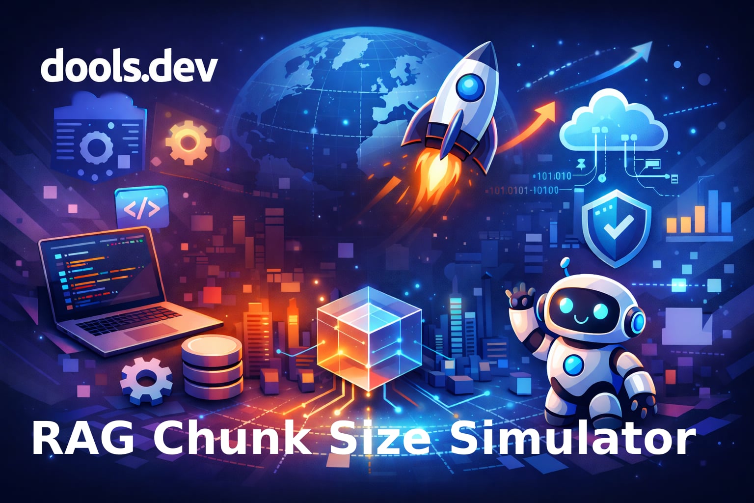 RAG Chunk Size Simulator – Free Online Tool | dools.dev