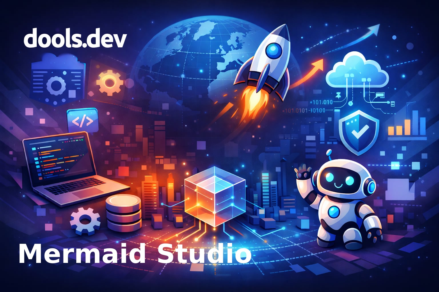 Mermaid Studio – Free Online Tool | dools.dev