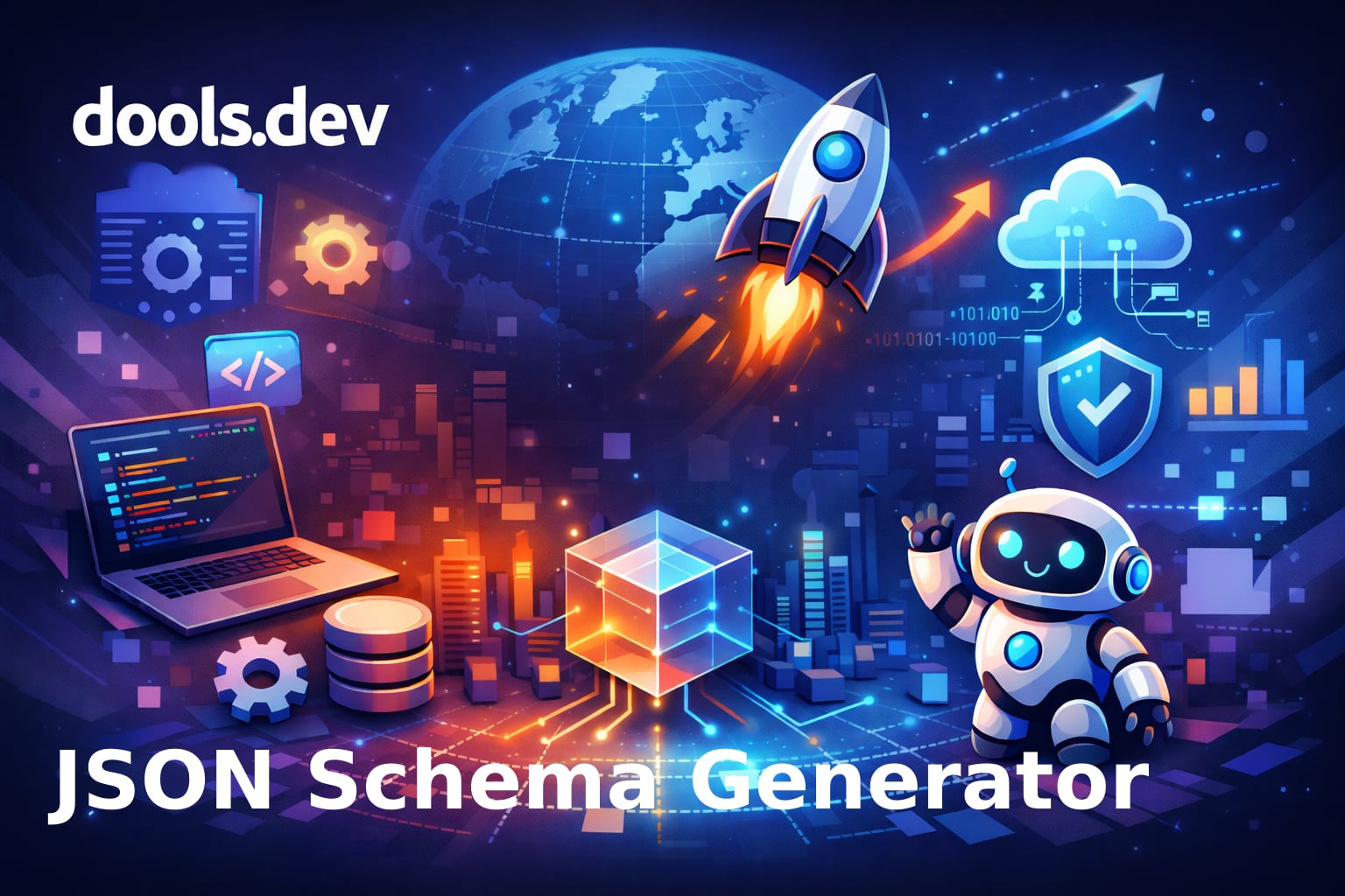 JSON Schema Generator – Free Online Tool | dools.dev